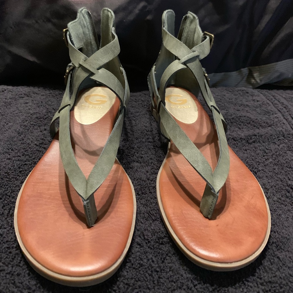 Guess- Olive Green Sandals